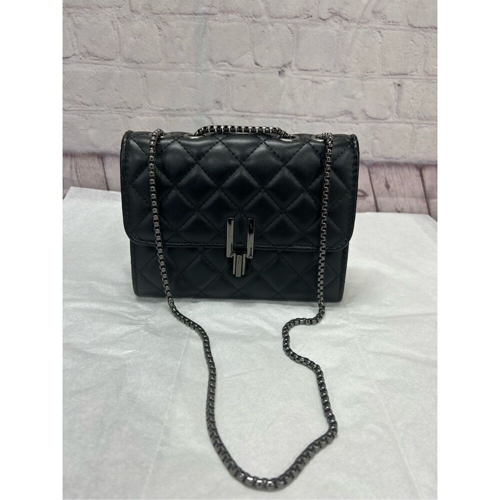 Quilted Black Crossbody Bag